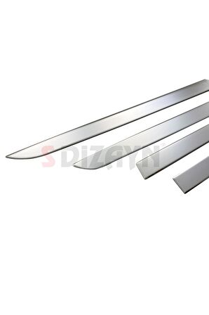 S-dizayn Peugeot Rifter Krom Yan Kapı Çıtası 4 Prç. 2019 Ve Üzeri