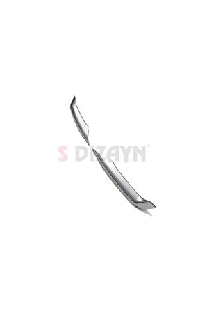 Nissan Qashqai Krom Sis Farı Çıtası 2 Prç 2017 Ve Üzeri Uyumlu