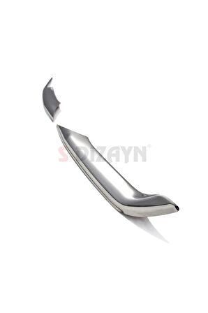 Nissan Qashqai Krom Sis Farı Çıtası 2 Prç 2017 Ve Üzeri Uyumlu