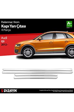Audi Q3 Krom Kapı Yan Çıtası 2012 Üzeri
