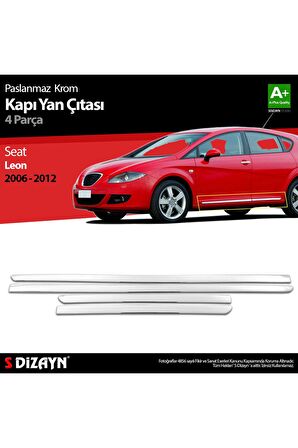 Gri Seat Leon Krom Kapı Yan Çıtası 2006-2012