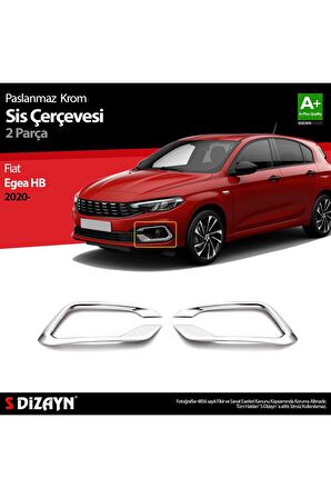 Fiat Egea Hb Krom Sis Çerçevesi 2 Parça 2020 Üzeri