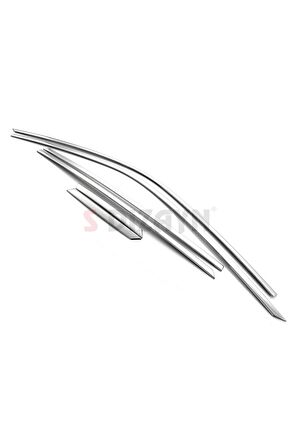 S-dizayn Peugeot 2008 2 Krom Cam Üst Çıtası 6 Prç 2020 Üzeri