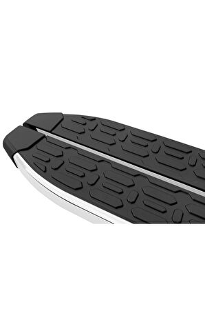 S-dizayn Isuzu D-max 2 EvoUyumlu  Krom Yan Basamak 203 Cm 2012-2019