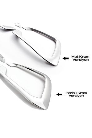S-dizayn Fiat Egea Sedan Krom Sis Çerçevesi 2 Prç. 2020 Üzeri (mat Krom)