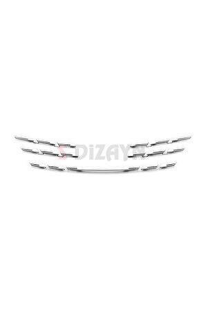 Renault Megane 4 Krom Ön Panjur 5 Prç. 2020 Üzeri Uyumlu