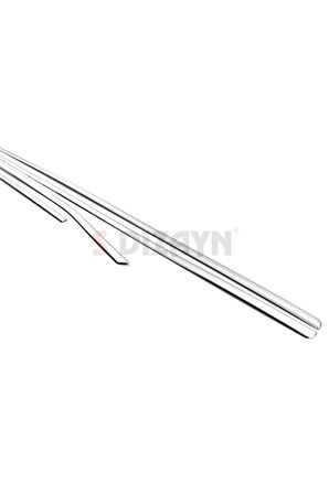 S-dizayn Hyundai Bayon Krom Yan Kapı Çıtası 4 Prç. 2021 Üzeri