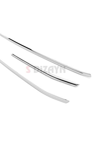 Ford Transit Krom Ön Panjur 4 parça 2018 Üzeri Uyumlu