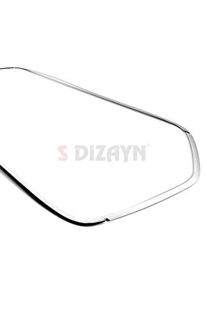Ford Transit Krom Ön Panjur Çerçevesi 4 Prç. 2018 Ve Üzeri Uyumlu