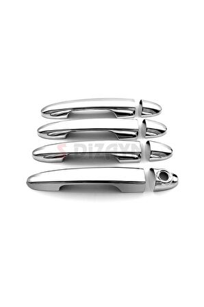 S-dizayn Fiat Egea Hb Krom Kapı Kolu 8 Prç. 2020 Üzeri