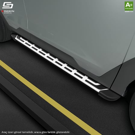 S-Dizayn Volvo XC90 Makyajlı Benzinli S-Plus Gri Yan Basamak 203 Cm 2024 Üzeri A+ Kalite