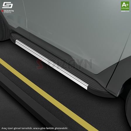 S-Dizayn Ssangyong Musso Elektrikli Skyline Krom Yan Basamak 223 Cm 2025 Üzeri A+ Kalite