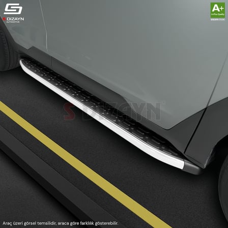 S-Dizayn Hyundai Staria Evo Aluminyum Yan Basamak 233 Cm 2021 Üzeri A+ Kalite