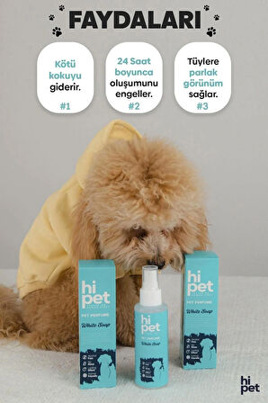 HiPet White Soap Köpek Parfüm