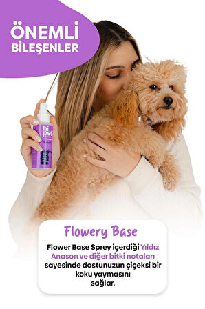 HiPet Flowery Base Köpek Parfüm
