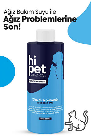 HiPet Kedi Ağız Bakım Suyu