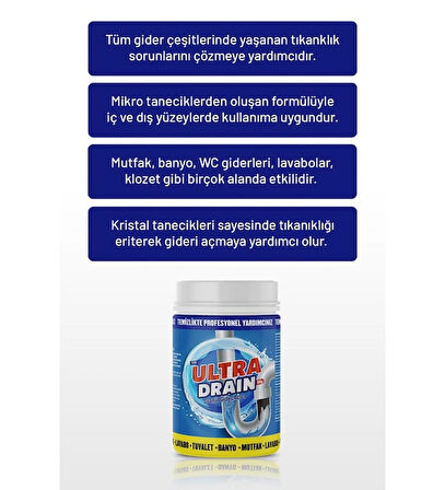 Ultra Drain Granül Gider Açıcı