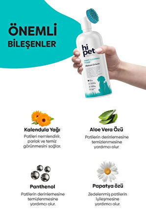 HiPet Köpek Pati Temizleme Köpüğü