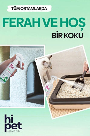 HiPet Kedi Koku Giderici Sprey