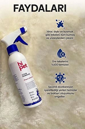 HiPet Kedi Leke Çıkarıcı Spray