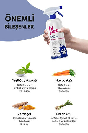 HiPet Kedi Leke Çıkarıcı Spray