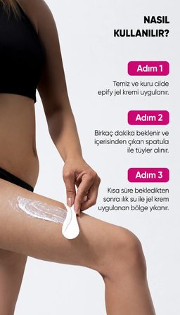 Epify Tüy Dökücü Krem