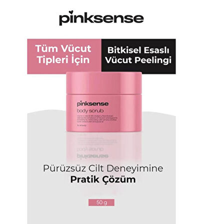 Pinksense Batık & Çilek Bacak Onarıcı, Leke, Yara Izi Karşıtı Peeling