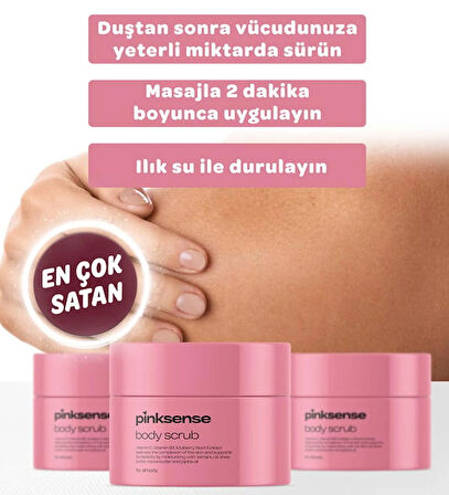Pinksense Batık & Çilek Bacak Onarıcı, Leke, Yara Izi Karşıtı Peeling