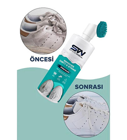 Shoewell Fırçalı Spor Ayakkabı Temizleyici Köpük