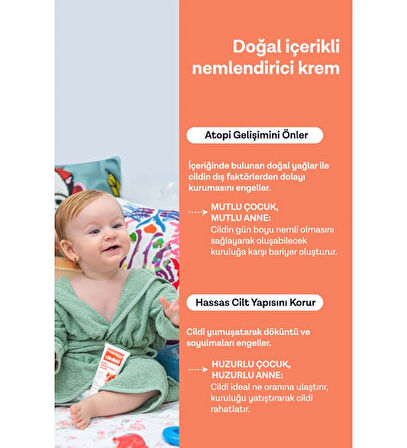 Clinikid Doğal El ve Ayak Nemlendirici Kremi
