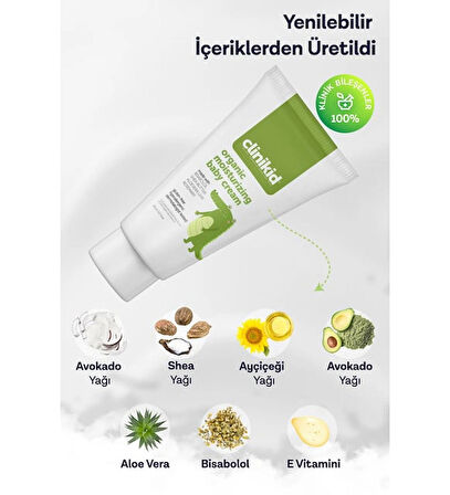 Clinikid Doğal Nemlendirici Krem