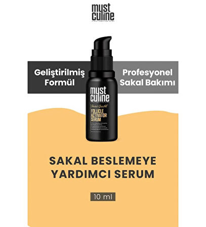 Mustculine Sakal Kökü Uyarıcı&Besleyici Serum