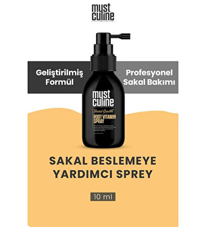 Mustculine Sakal Uzamasını&Kalınlaşmasını Destekleyen Sprey