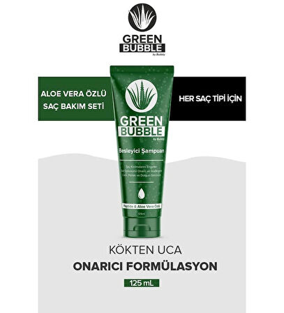 Green Bubble Kapsüllü Keratin Saç Bakımı Botoks Seti