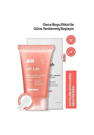 Phlab Collagen Night Soyulabilen Kolajen Gece Maskesi 50 Ml