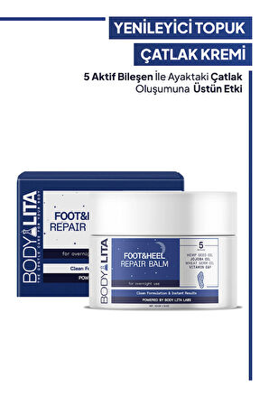 bodylita Foot&Heel Repair Ayak Çatlağı Yenileyici Krem