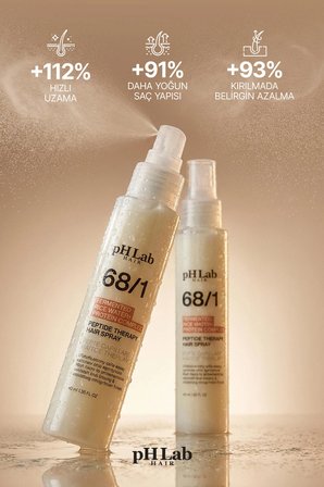  PhLab Hair Peptid Terapisi Fermente Pirinç Suyu Protein Complex Saç Spreyi
