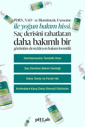 Phlab Hair PDRN, NAD+ & Exosome Hair & Scalp Care Şampuan