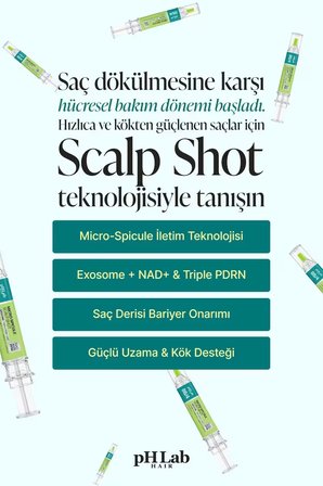 Phlab Hair Exosome, NAD+ & Triple PDRN Scalp Shot