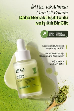pHLab Matcha Bi-Phase Serum