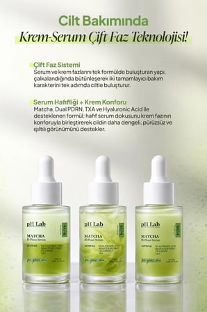 pHLab Matcha Bi-Phase Serum