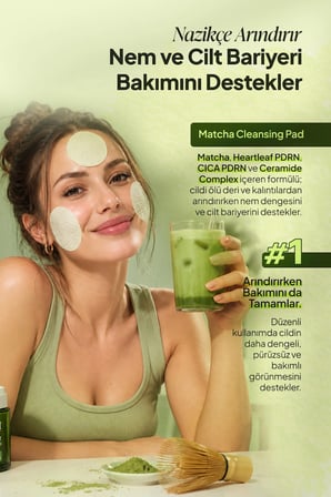 pHLab Matcha Cleansing Pad