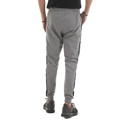 LT06ER-84657-GBMEL Tommy Life Erkek Eşofman Jogger Erkek Eşofman Altı Gri