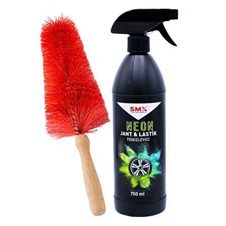 Neon Jant & Lastik Temizleyici 750 ml.+ Jant Temizleme Fırçası
