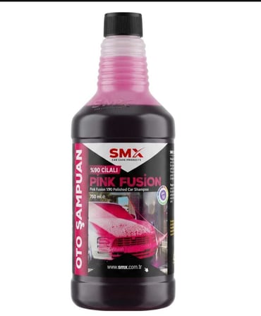 SMX %90 CİLALI PİNK FUSİON OTO ŞAMPUANI 750 ML