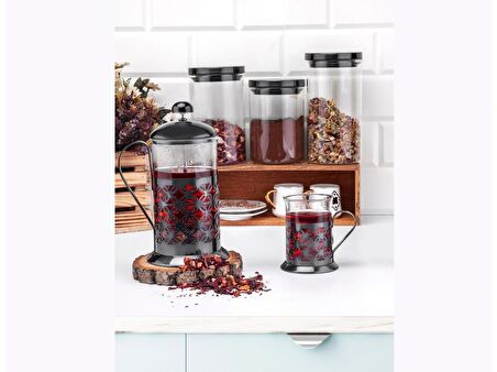 Taç Bonjour 5 Parça French Press Seti