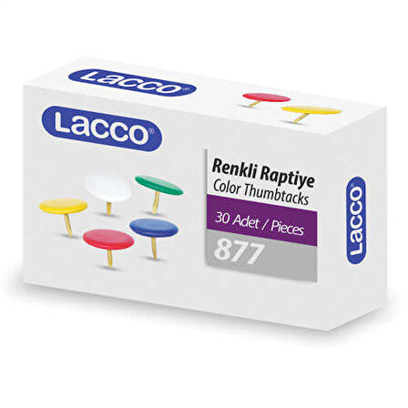 Lacco 877 Renkli Raptiye