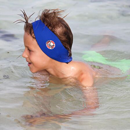 Owli Swimwarm Kulak Koruyucu Mavi Çocuk