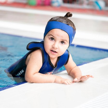 Owli Swimwarm Üşütmeyen Bebek Mayosu Mavi 6-12 Ay