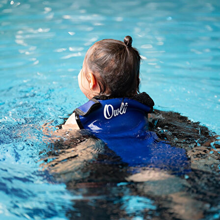 Owli Swimwarm Üşütmeyen Bebek Mayosu Mavi 6-12 Ay